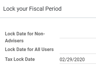 Lock your tax for a specific period in Odoo Accounting
