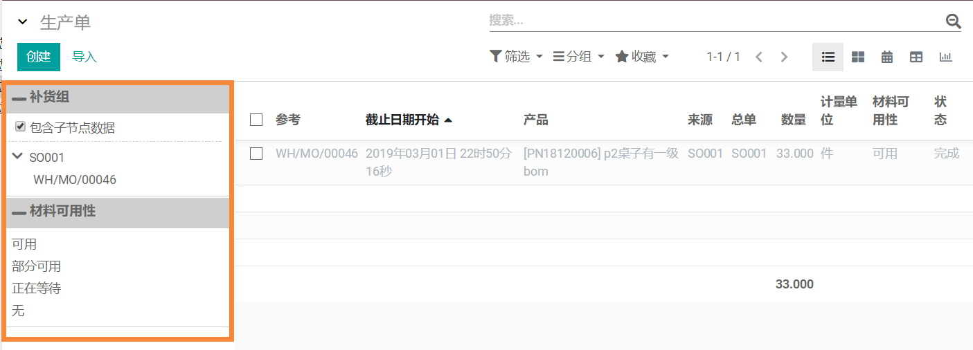 Odoo17,16,15,14,13,12实现mrp齐料运算,供应链全程追溯一单到底,销售生产招标采购联动-多级BOM支持