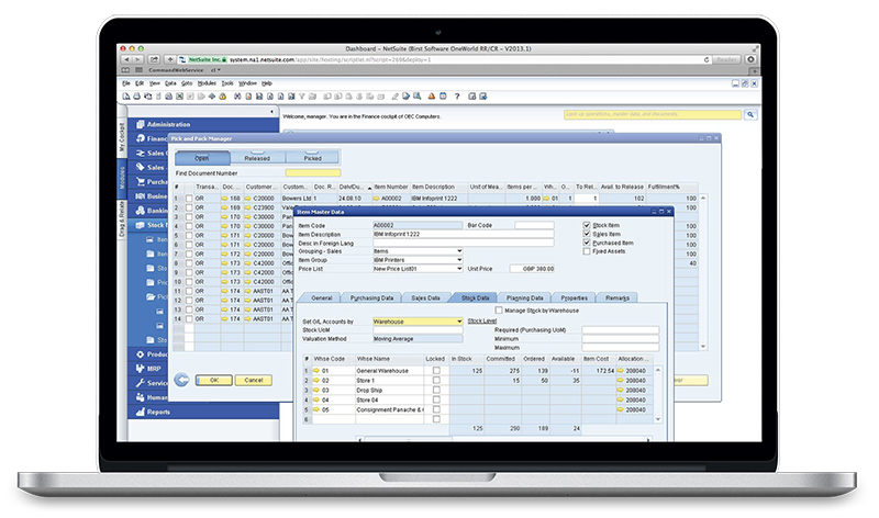 SAP Business One - 产品主数据