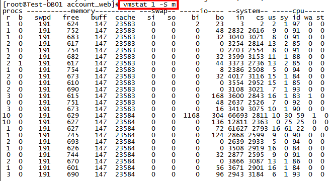 Linux系统性能10条命令监控