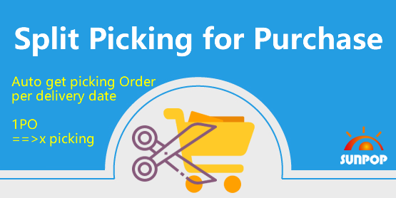 Auto Split Picking in Purchase Order by Date