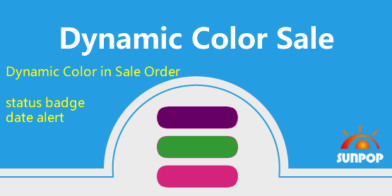 Date Alert in Sale Order, Color remind
