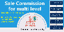 Sales Commission Multi Level for agent, customer, Internal Users.