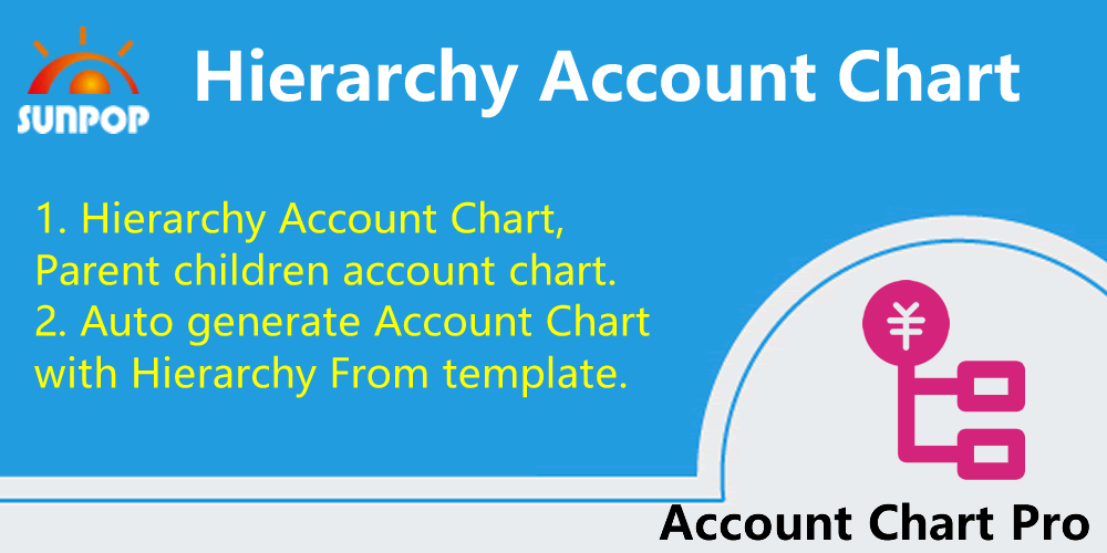 多层级关系会计科目表-父子分级关系-Hierarchy Account Chart,COA Parent with childs