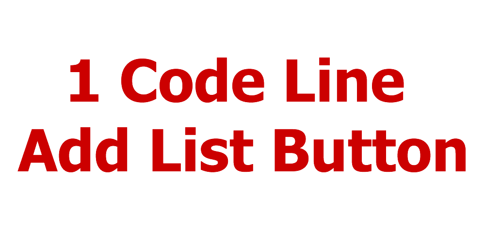 List Multi Action button, Easy multi operate, list button