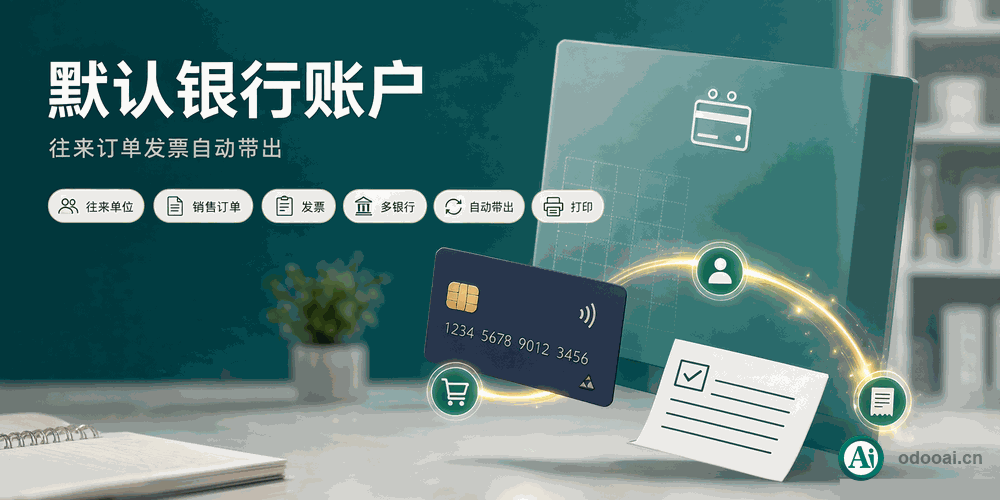 [app_account_bank] 账户银行增强，在合作伙伴，订单，发票中显示默认银行账号和帐户