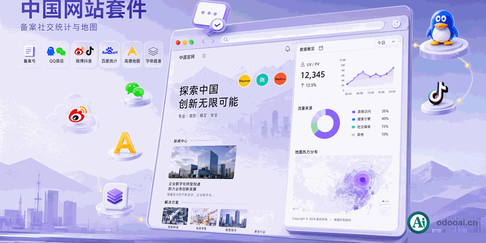[app_base_chinese_website] Chinese Website，中国化网站基本模块增强