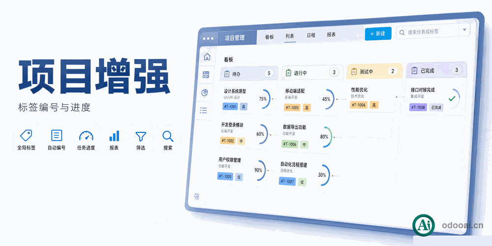 [app_project_pro] 项目管理开箱用-全面功能与界面增强-Project enhance
