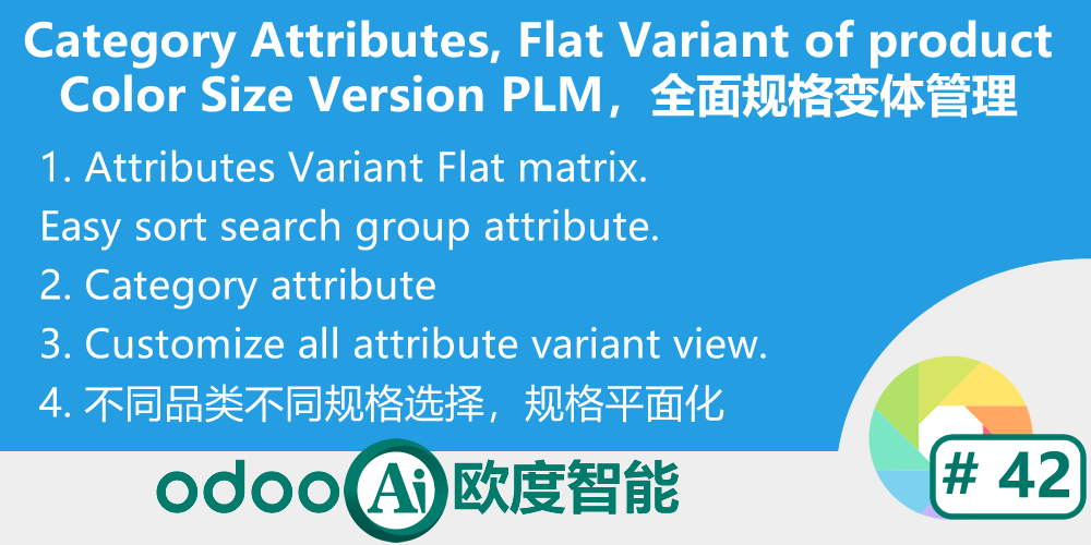 [app_product_variant_pro] 海量多规格sku优化提速-产品多规格扁平化管理器,动态字段处理颜色/尺寸/版本,不同品类不同规格,规格变体平面化PLM
