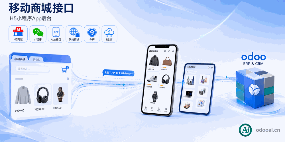 [app_mobile_api] H5移动商城标准版接口Mobile Mall odoo Shop Api